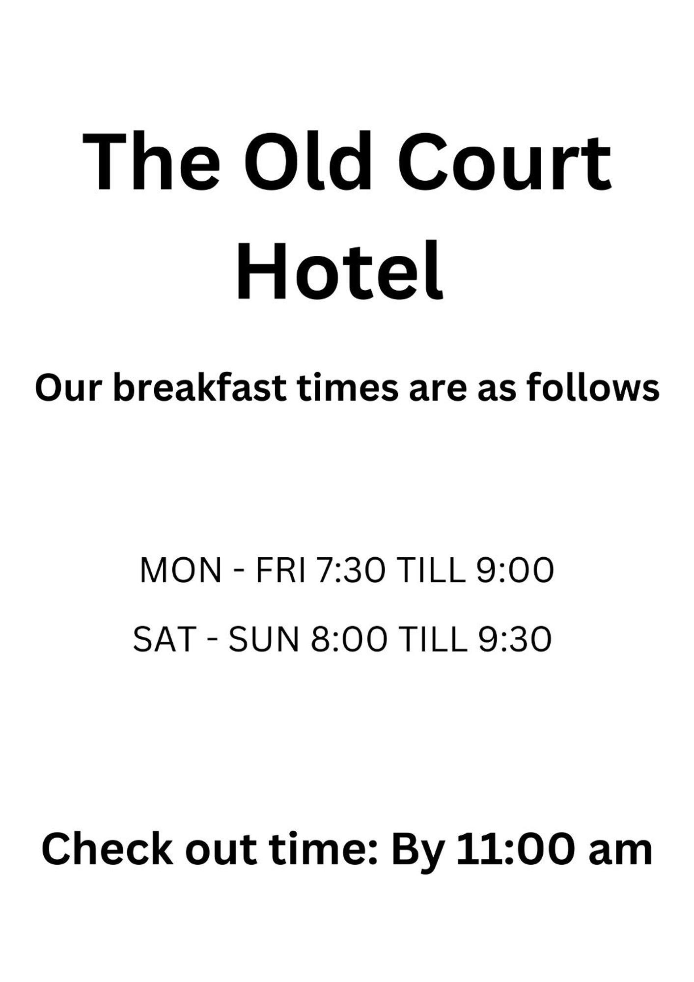 The Old Court Hotel Witney Luaran gambar